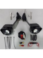 Bmw R1200 Gsa Ac - par faróis auxiliares + unidade led + kit de ligação 2006 A 12